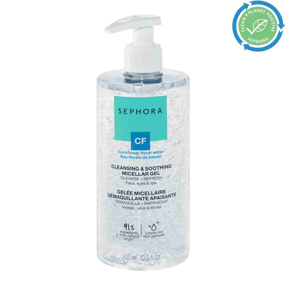 Cleansing & Soothing Micellar Gel • 400ml