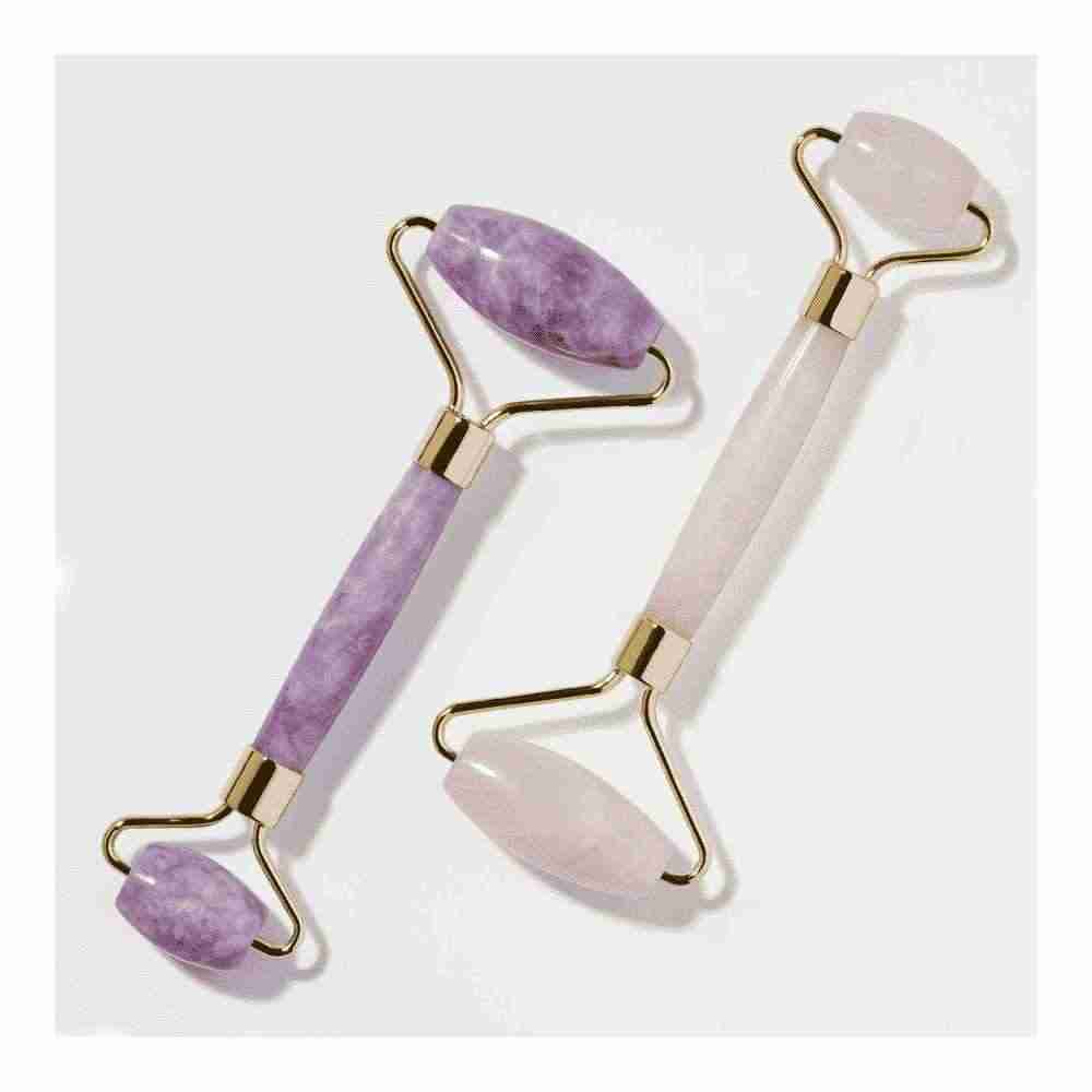 Facial Roller • Rose Quartz