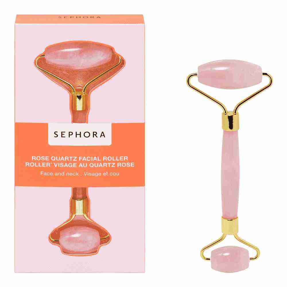 Facial Roller • Rose Quartz