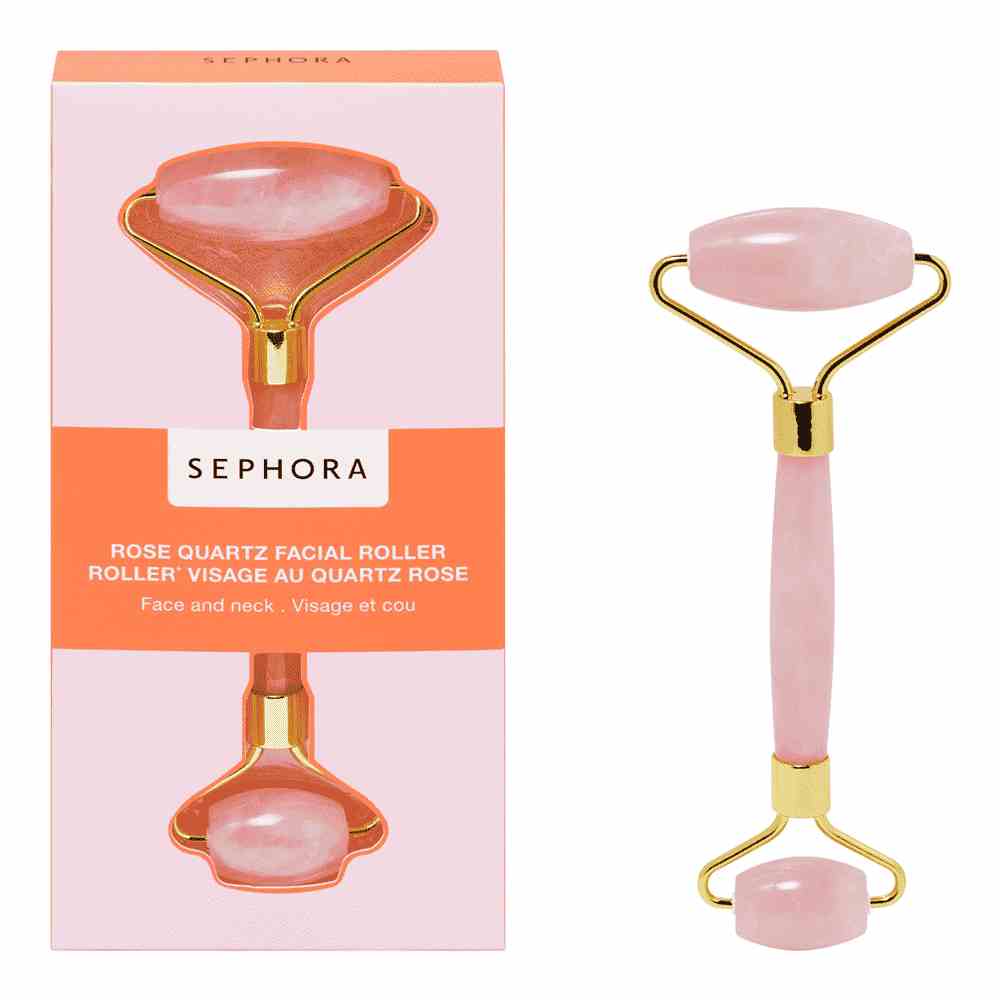 Facial Roller • Rose Quartz