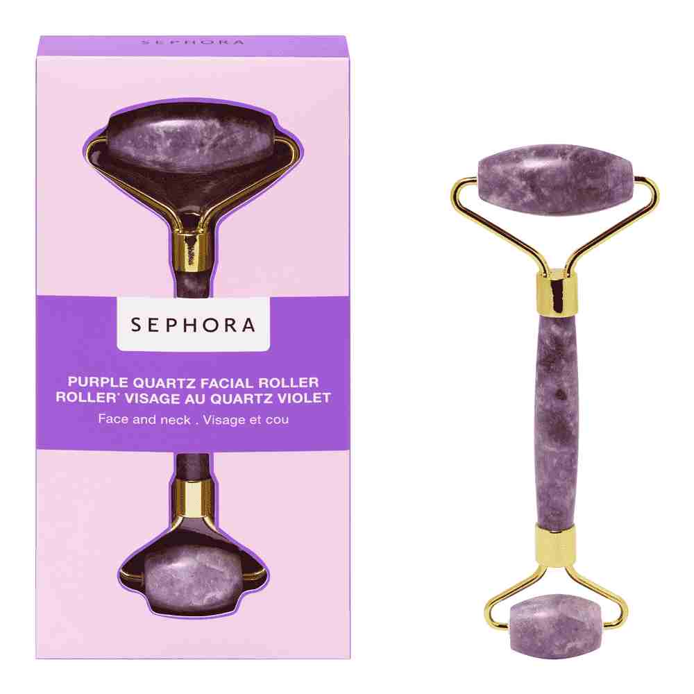 Facial Roller • Purple Quartz