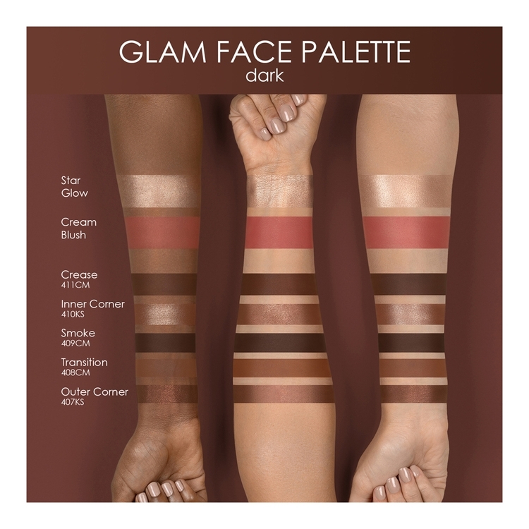 Glam Face Palette • Dark