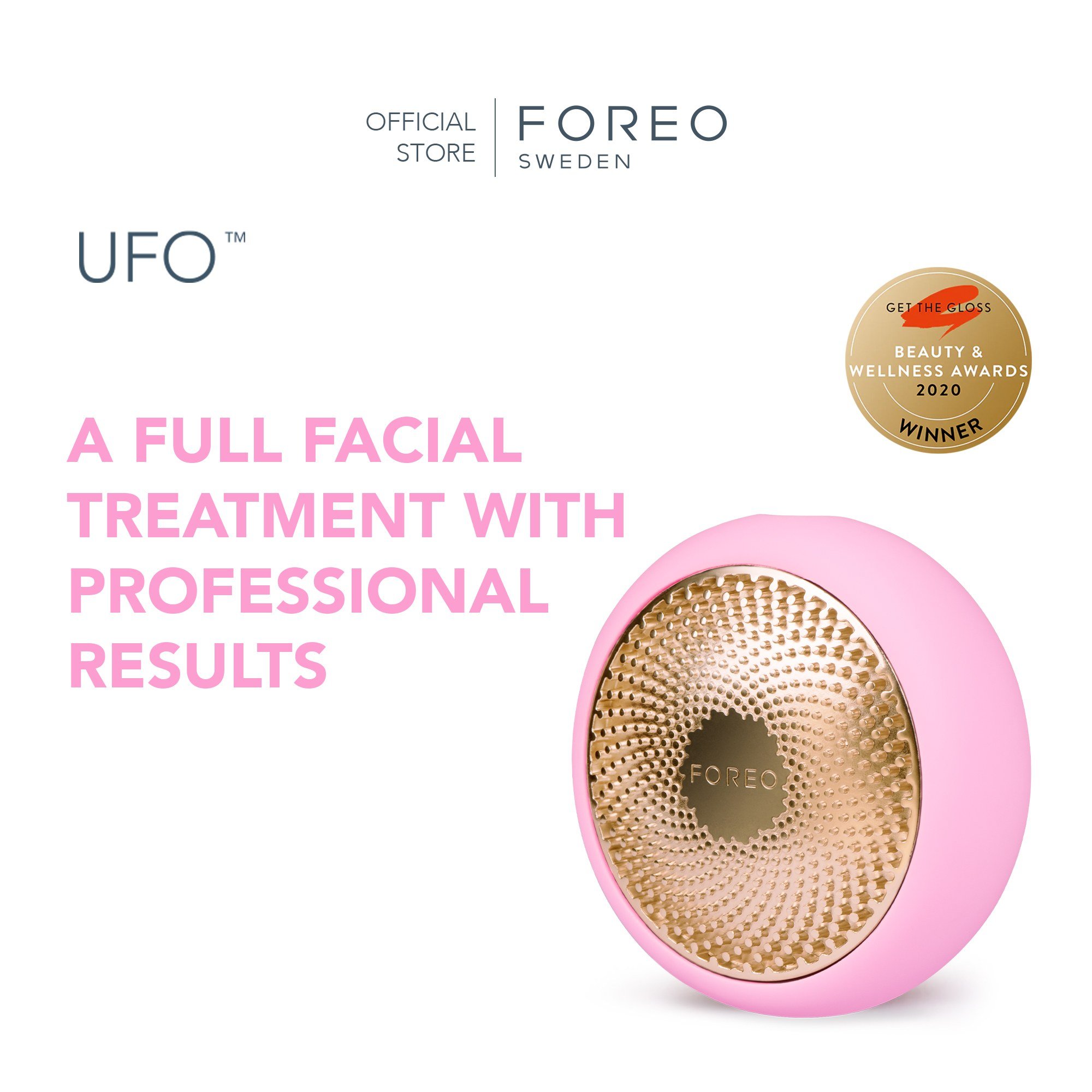 UFO Smart Face Treatment • Pearl Pink