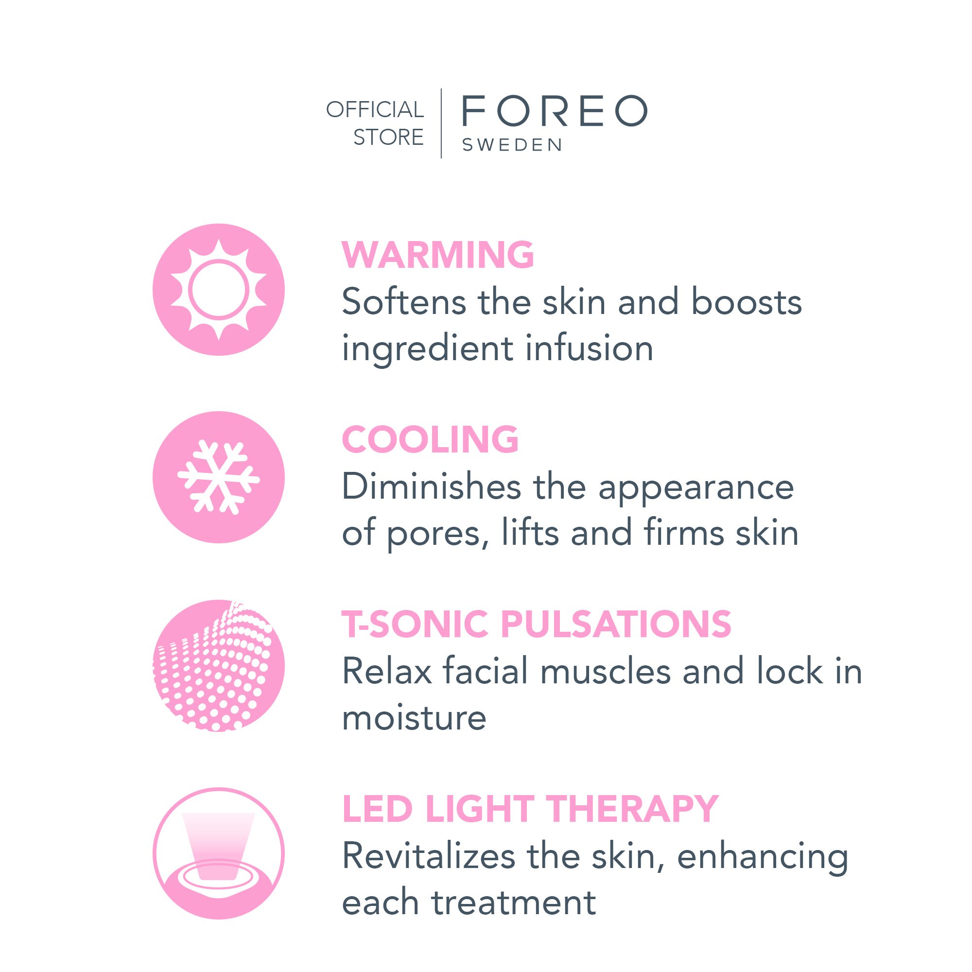 UFO Smart Face Treatment • Pearl Pink