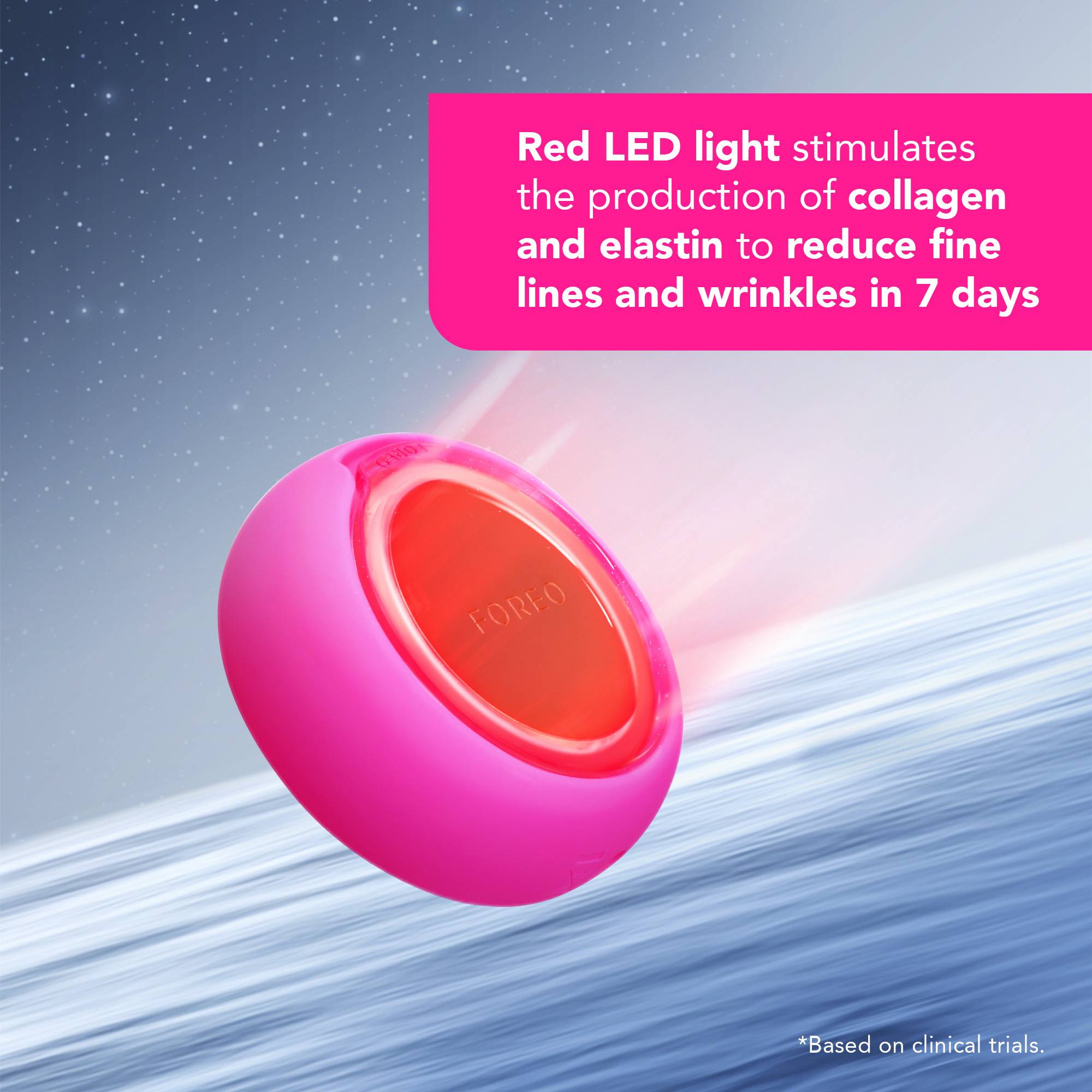 UFO Mini Smart Face Treatment • Fuchsia