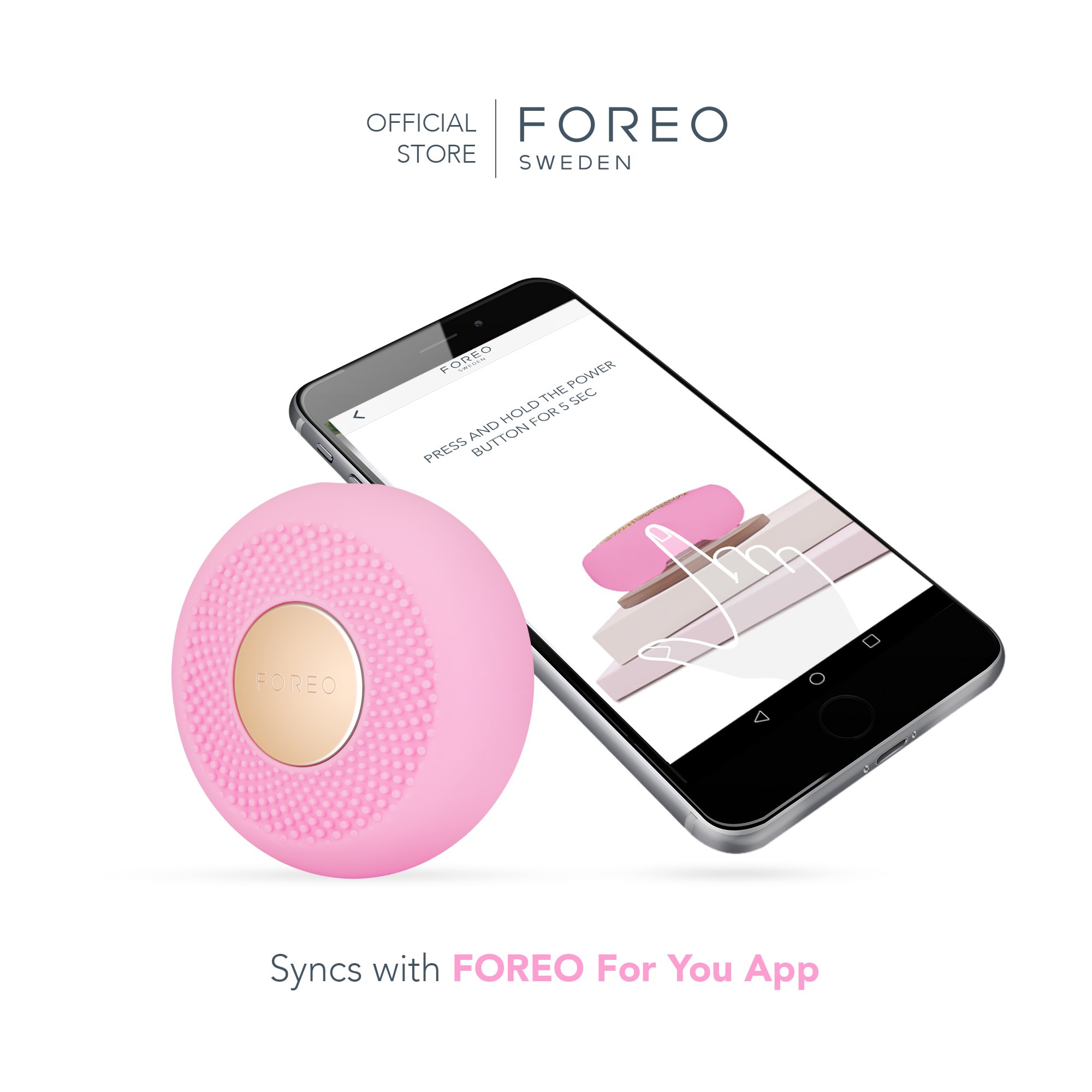 UFO Mini Smart Face Treatment • Pearl Pink