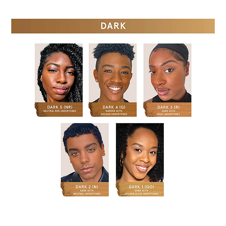 Turn Up The Base Versatile Powder Foundation • Dark 5 (NR) - Darker Skin With Neutral Red Undertones