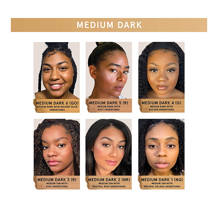 Turn Up The Base Versatile Powder Foundation • Deep 4 (NR) - Deep Rich Skin With Neutral Rosy Undertones