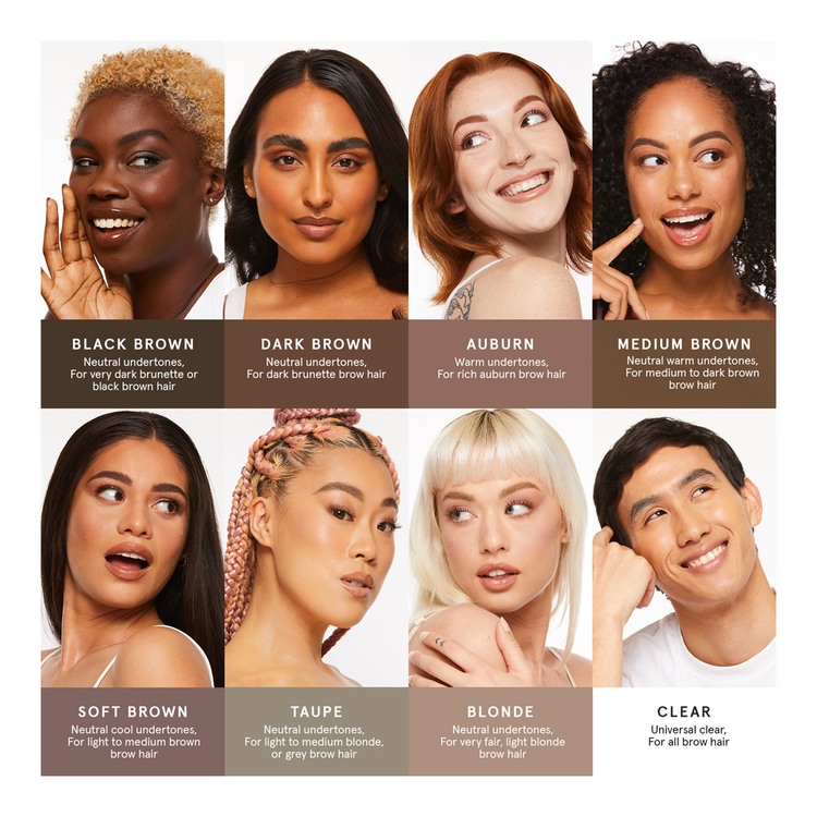BrowKiki Clear Nourishing Brow Gel • Clear