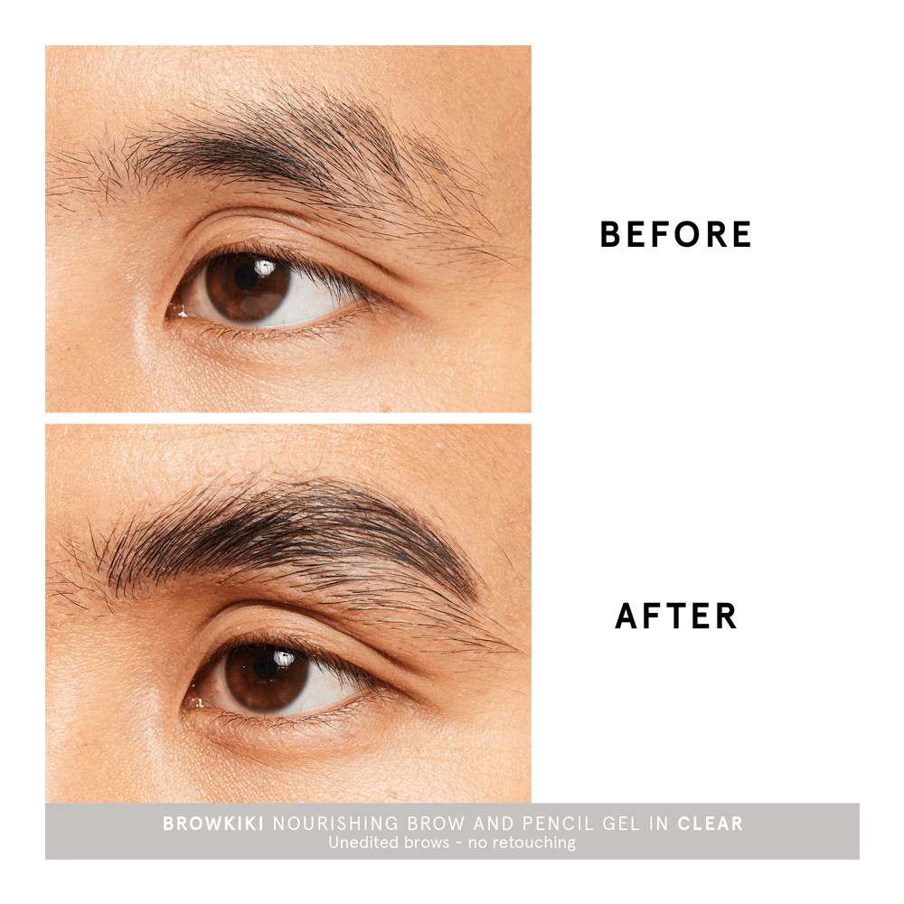 BrowKiki Clear Nourishing Brow Gel • Clear