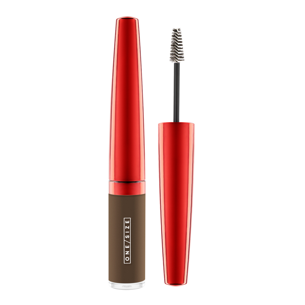 BrowKiki Tinted Nourishing Brow Gel • Dark Brown - Neutral undertones, for dark brunette hair