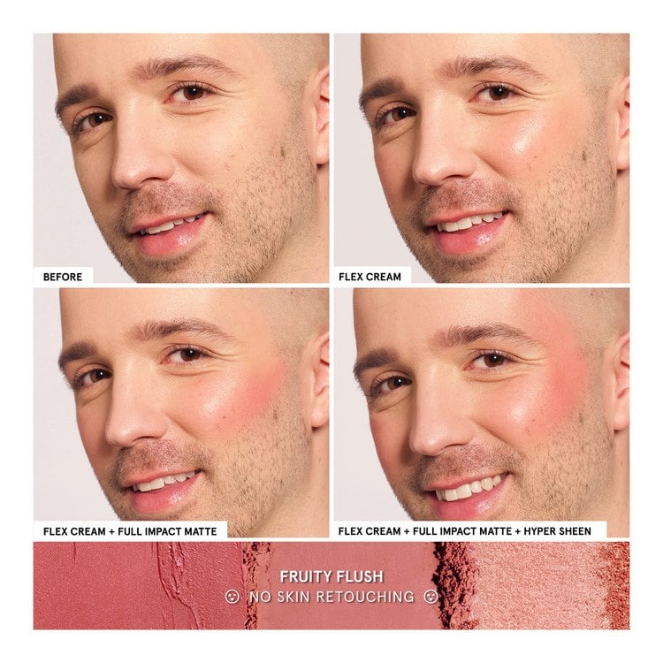 Cheek Clapper 3D Blush Trio • Freaky Peach