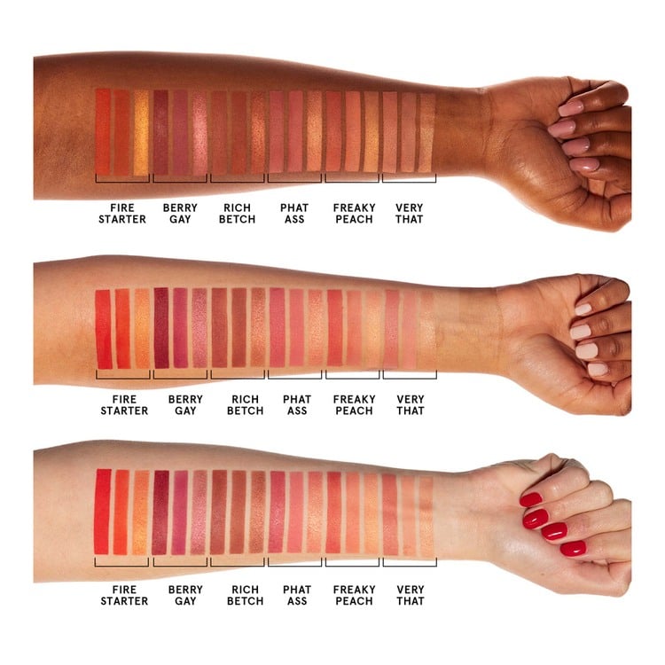 Cheek Clapper 3D Blush Trio • Freaky Peach