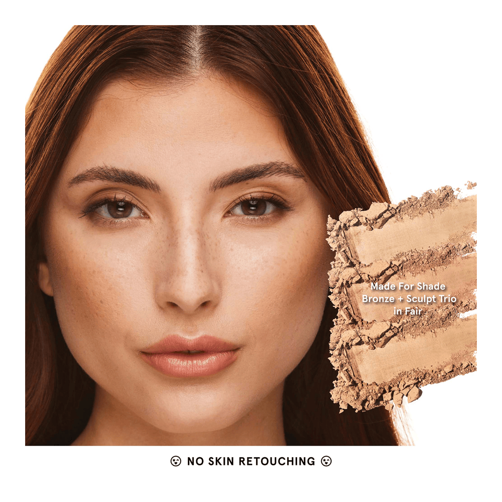 Made For Shade Sculpting Bronzer Trio • Fair
