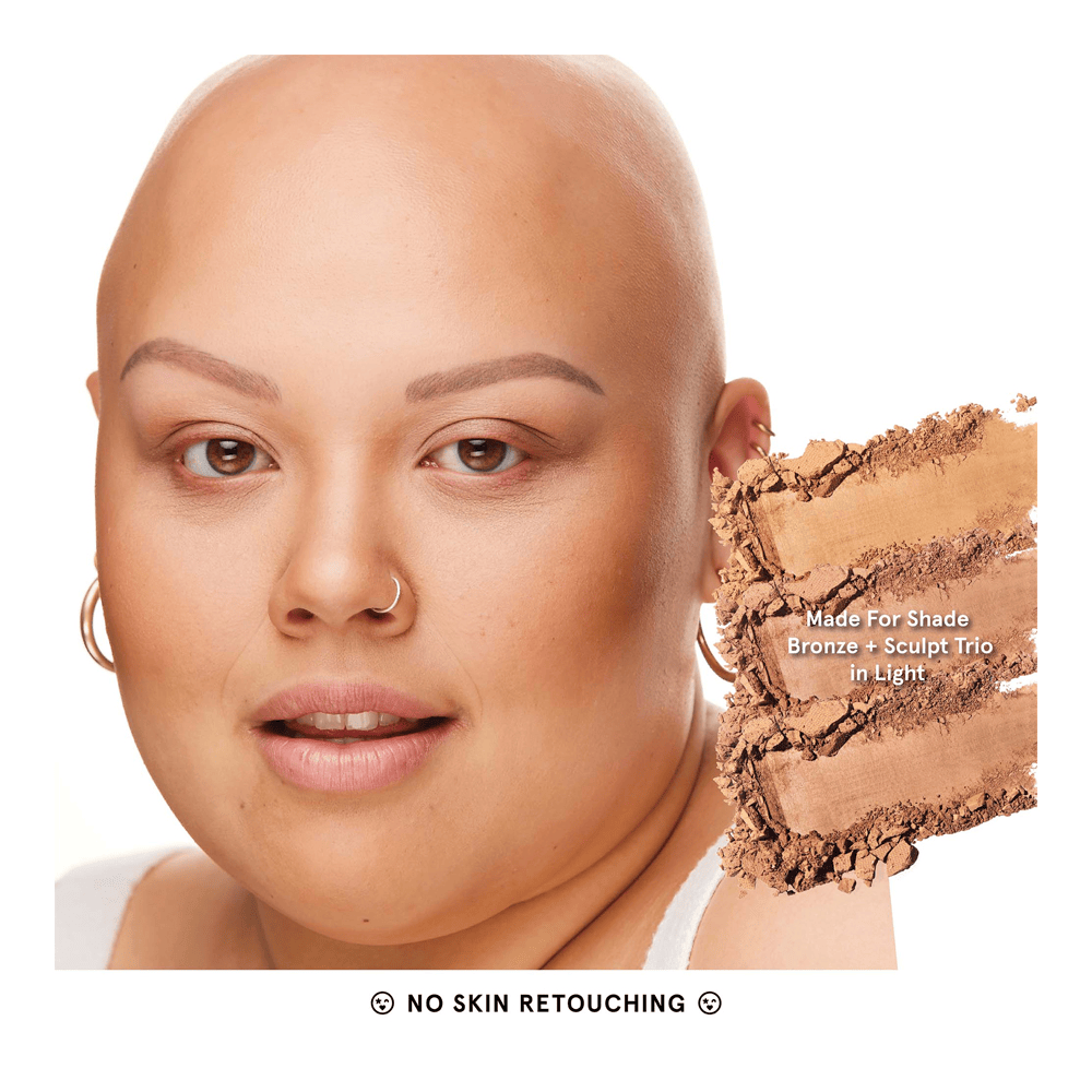 Made For Shade Sculpting Bronzer Trio • Light