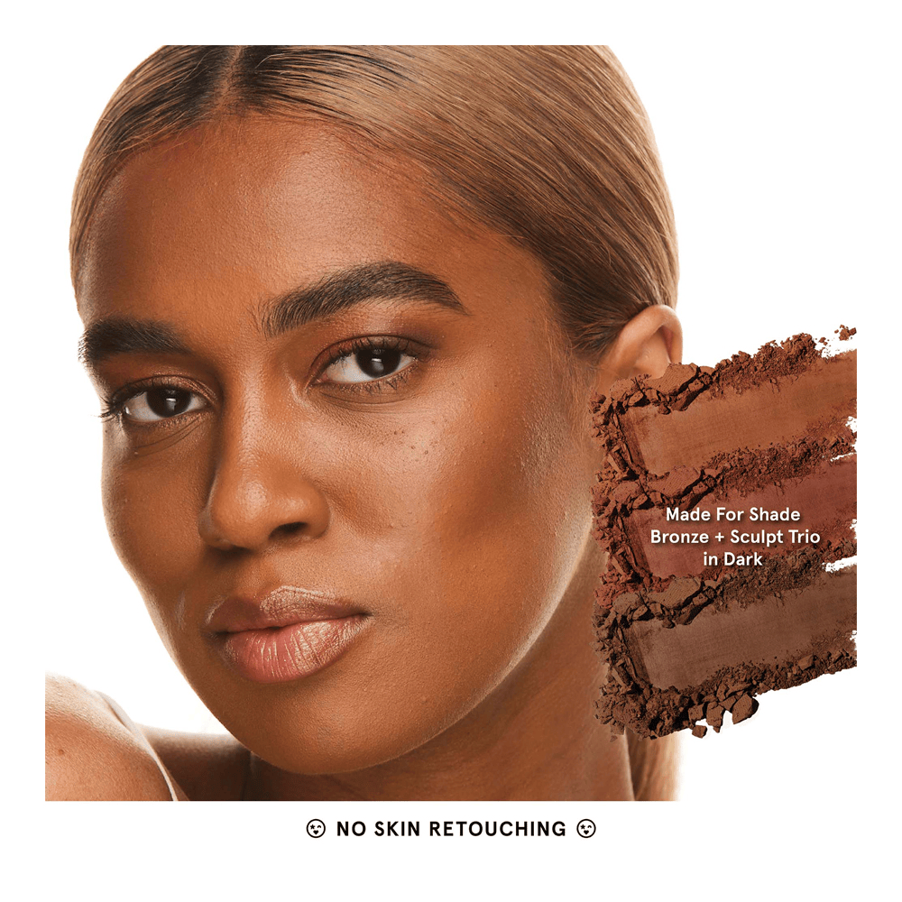 Made For Shade Sculpting Bronzer Trio • Dark