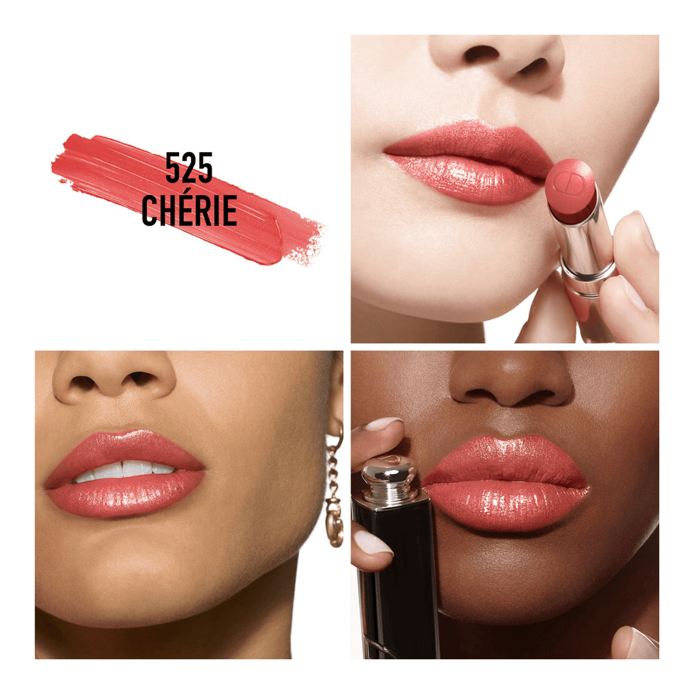 Addict Shine 90% Natural Origin Refillable Lipstick • 525 Chérie