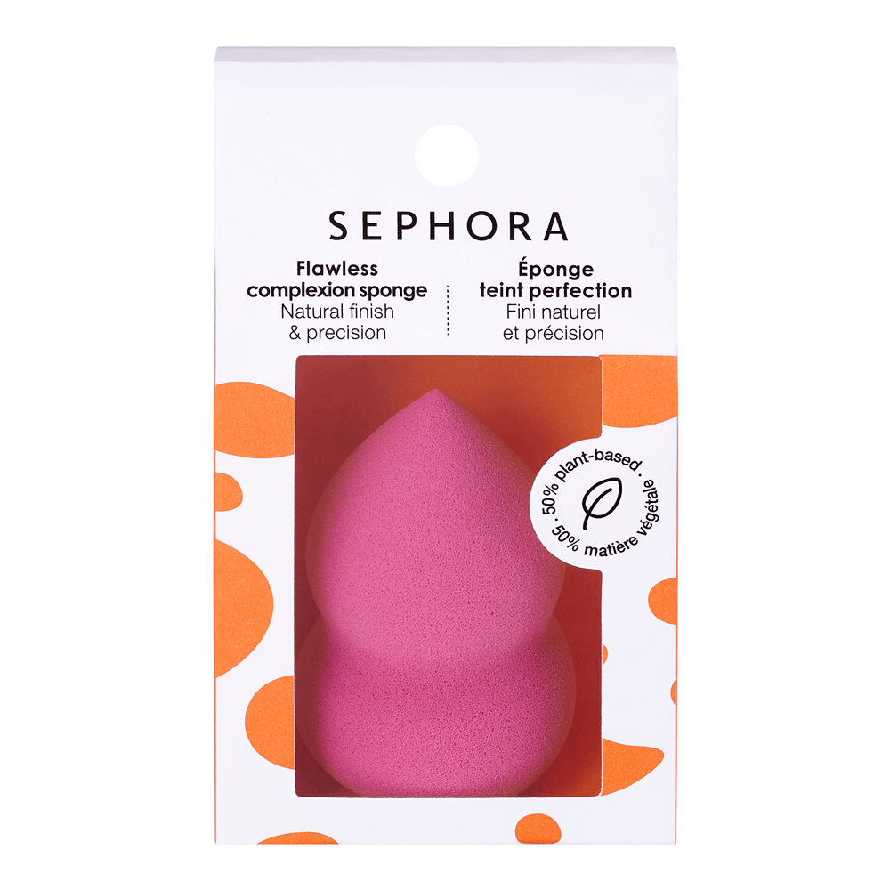 Flawless Complexion Sponge - Natural Finish & Precision Blender • Pink