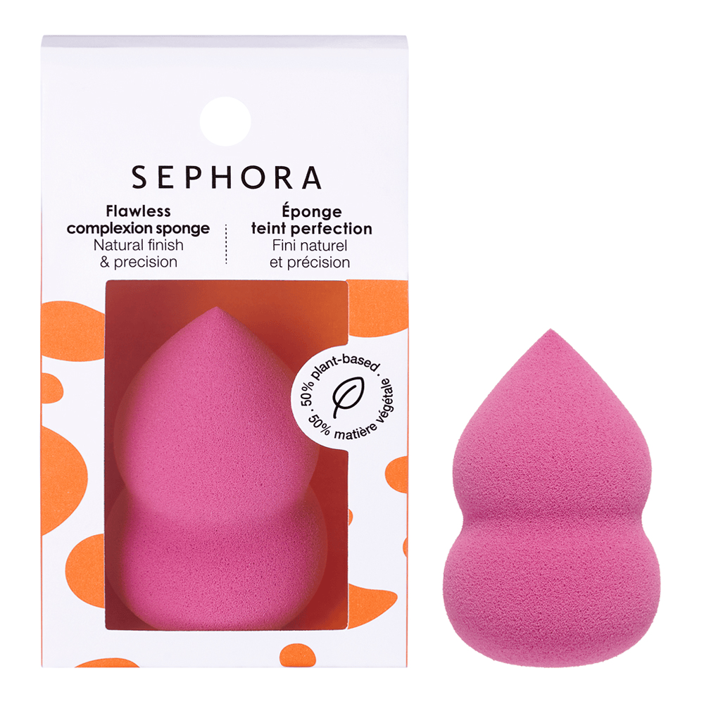 Flawless Complexion Sponge - Natural Finish & Precision Blender • Pink