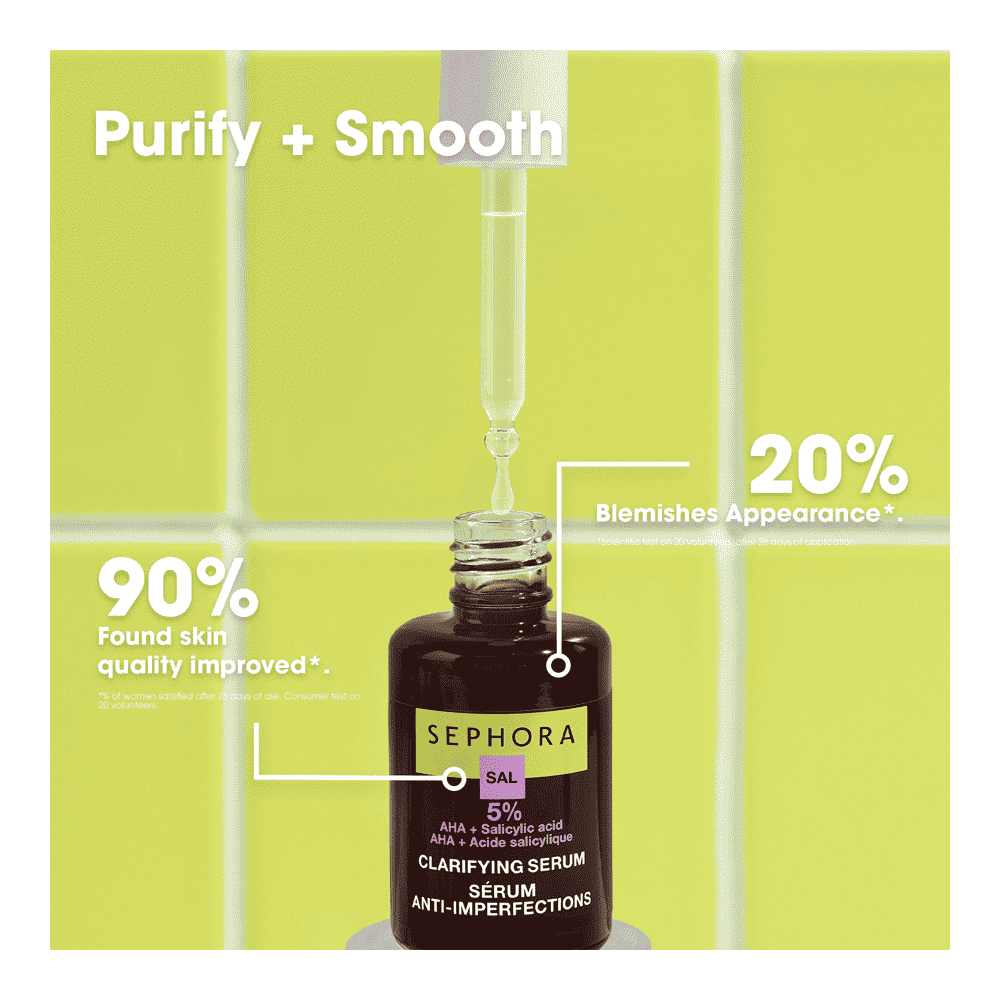 Clarifying Serum With 5% Salicylic Acid & AHAs • 30ml