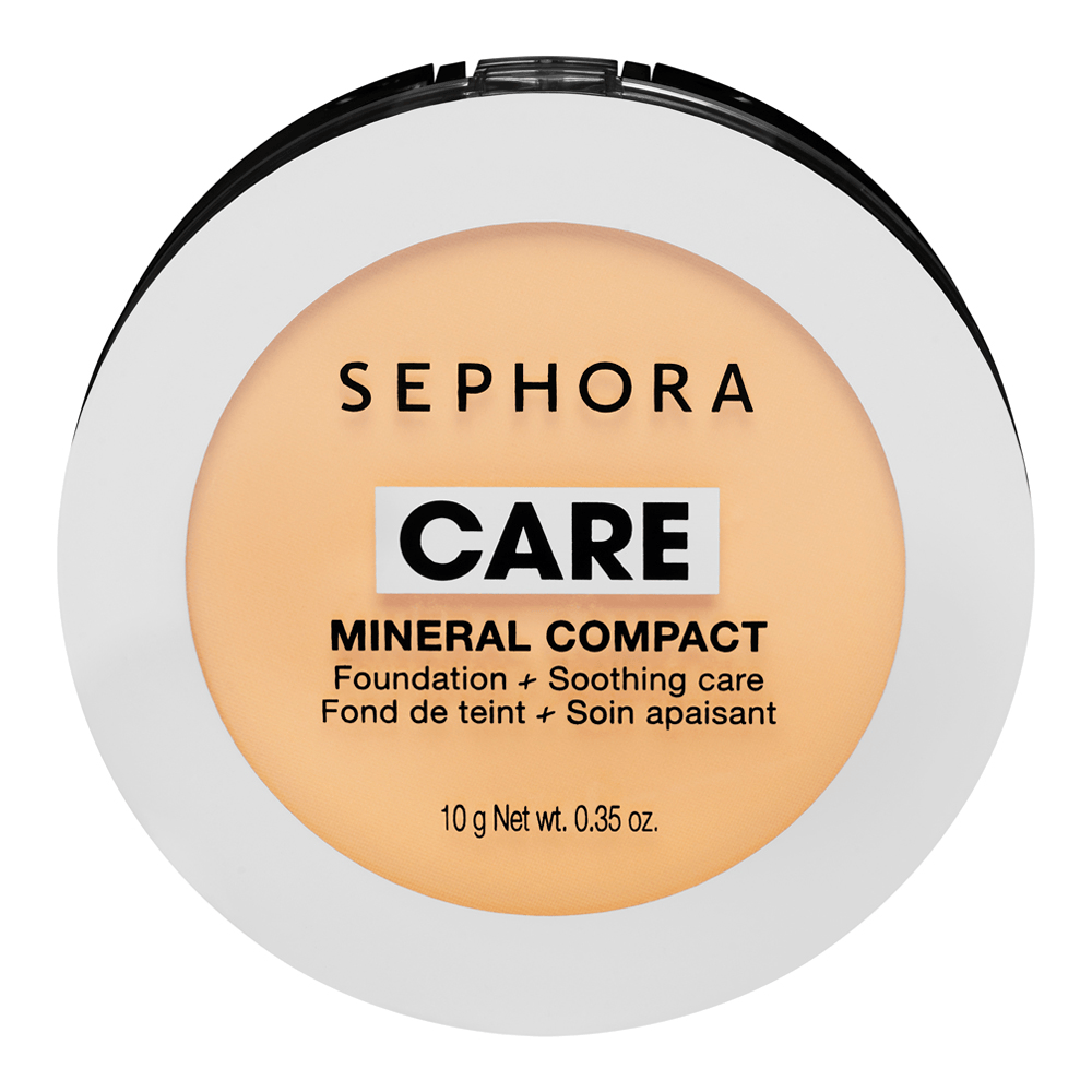 Care Mineral Compact Powder Foundation - Matte Finish & Soothing Effect • 25 Beige Medium