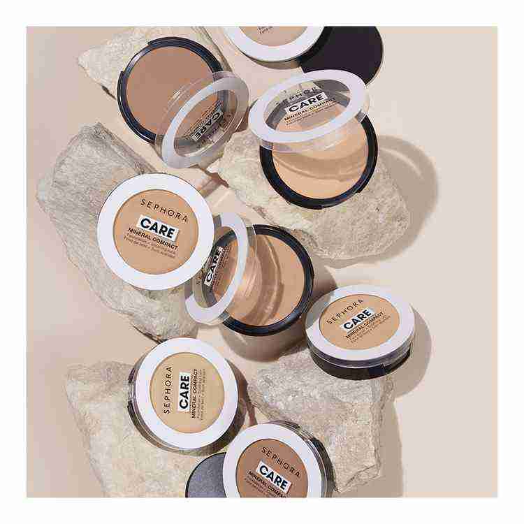 Care Mineral Compact Powder Foundation - Matte Finish & Soothing Effect • 26 Peach Medium
