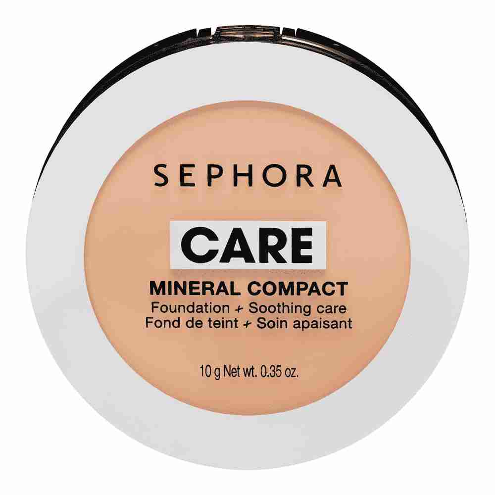 Care Mineral Compact Powder Foundation - Matte Finish & Soothing Effect • 26 Peach Medium