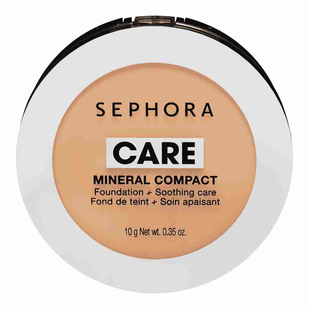 Care Mineral Compact Powder Foundation - Matte Finish & Soothing Effect • 30 Sand Medium