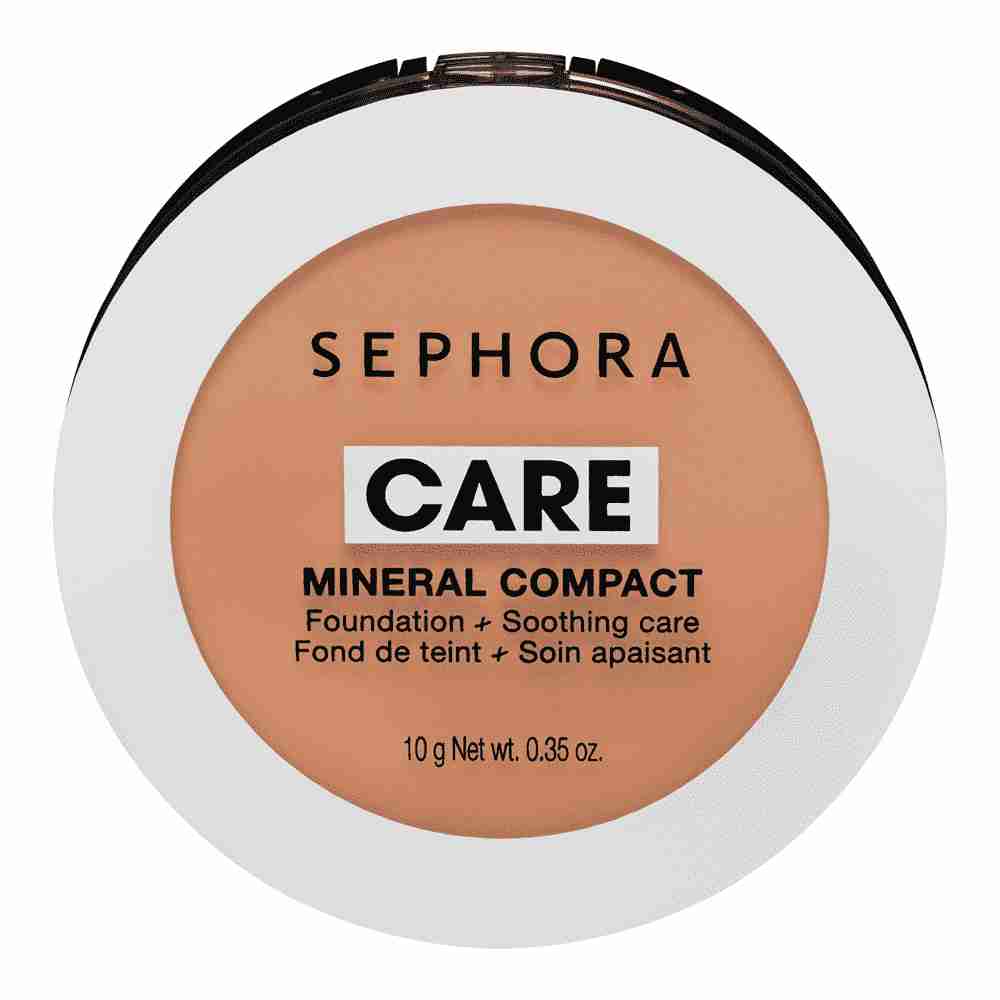 Care Mineral Compact Powder Foundation - Matte Finish & Soothing Effect • 39 Sienna Tan