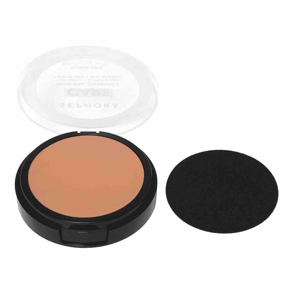 Care Mineral Compact Powder Foundation - Matte Finish & Soothing Effect • 39 Sienna Tan