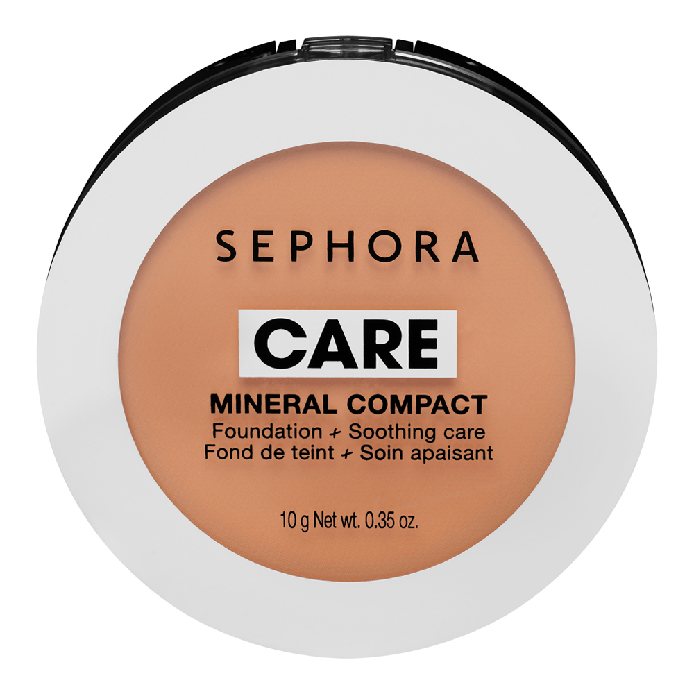 Care Mineral Compact Powder Foundation - Matte Finish & Soothing Effect • 39 Sienna Tan