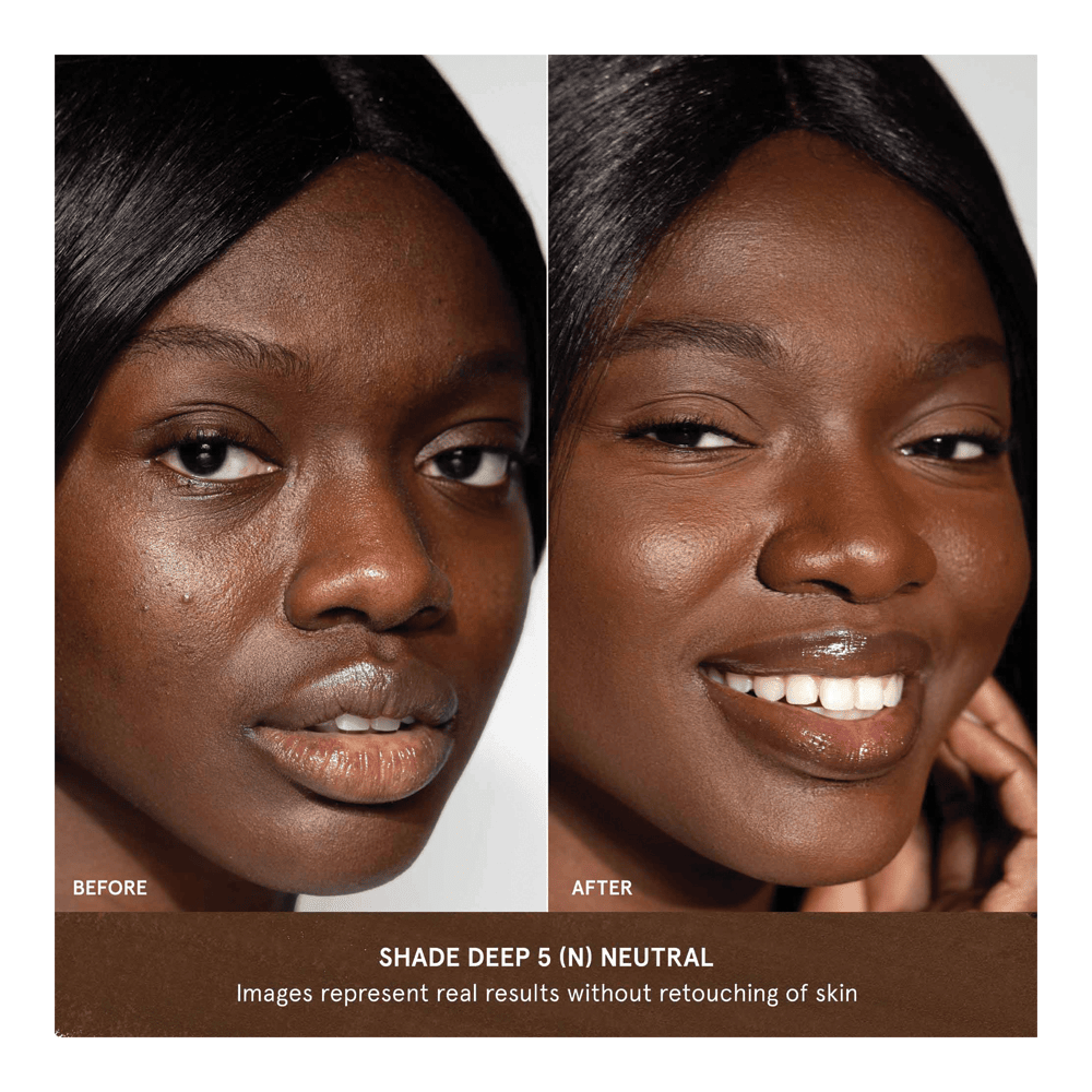 Turn Up The Base Versatile Powder Foundation • Deep 5 (N) - Deep Rich Skin With Neutral Undertones