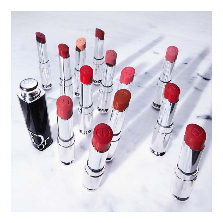 Addict Shine 90% Natural Origin Refillable Lipstick • 526 Mallow Rose