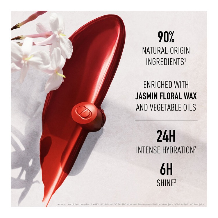 Addict Shine 90% Natural Origin Refillable Lipstick • 976 Be Dior