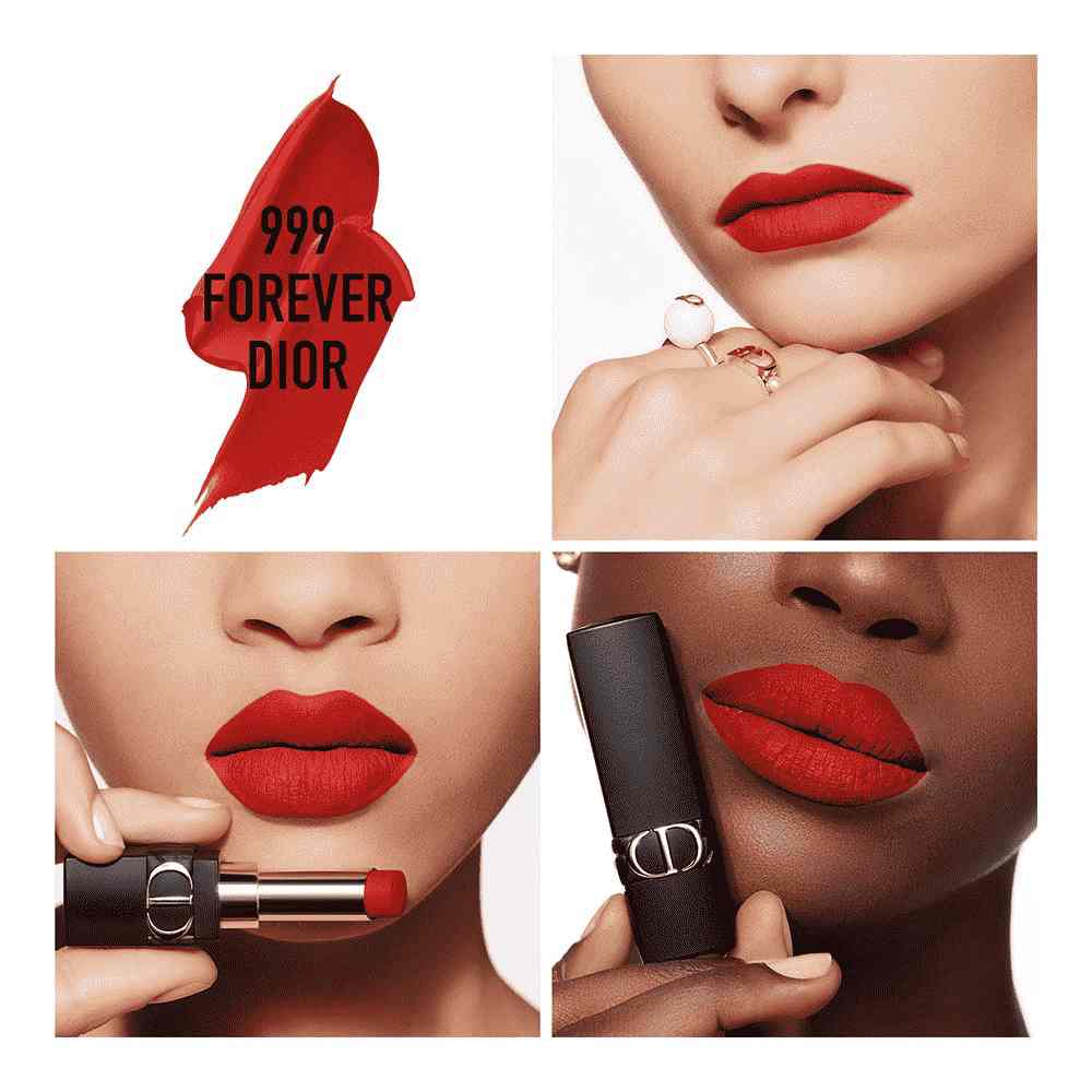 Rouge Dior Forever Lipstick • 999 Forever Dior