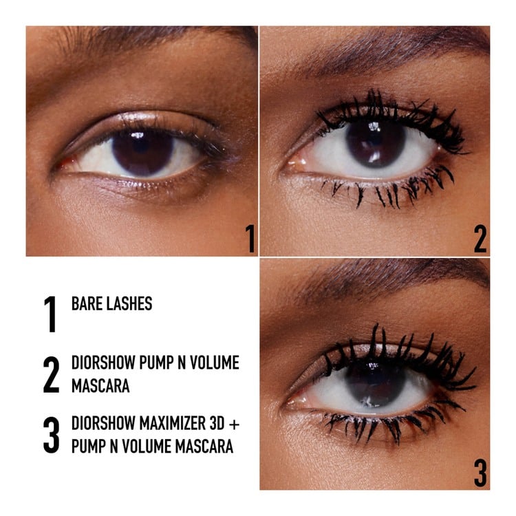 Diorshow Pump 'N' Volume XXL Volume 24h Wear Squeezable Mascara • 795 Marron / Brown