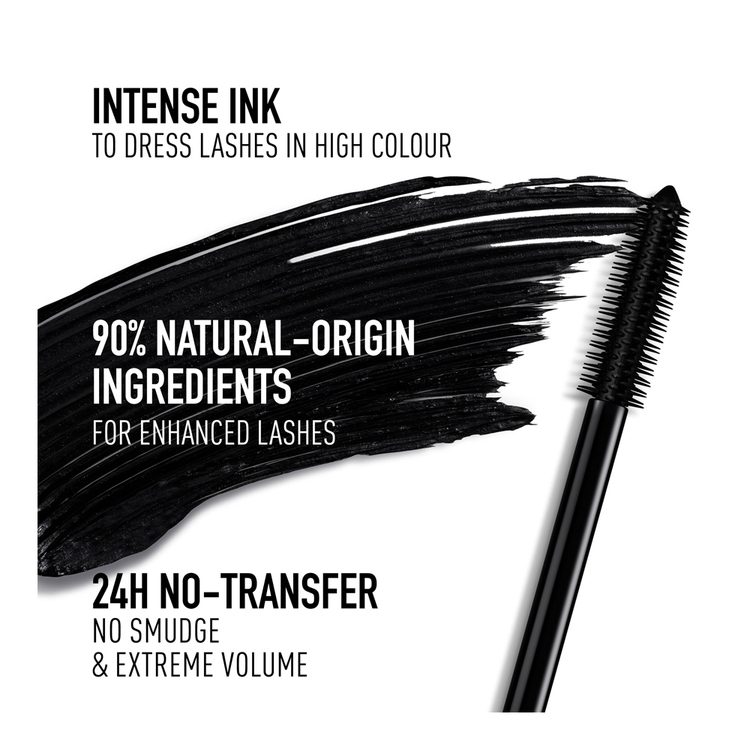 Diorshow Pump 'N' Volume XXL Volume 24h Wear Squeezable Mascara • 090 Noir / Black