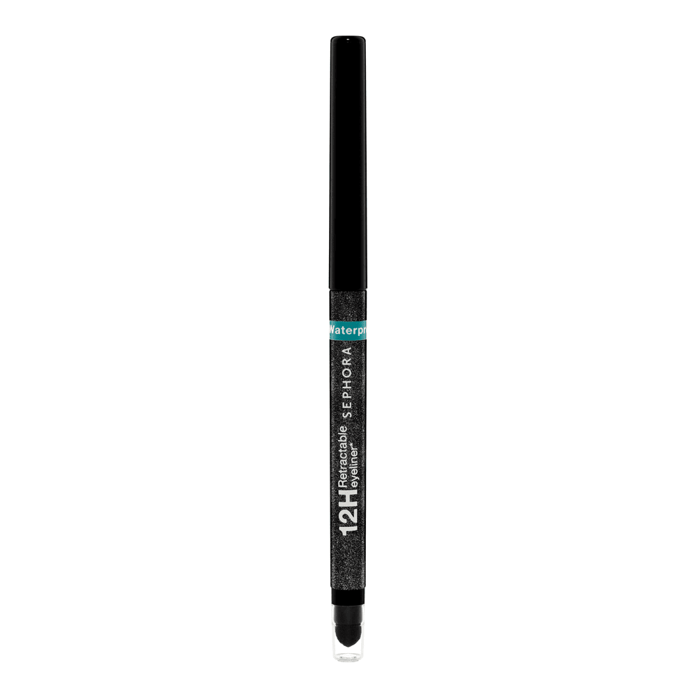 12H Retractable Waterproof Eyeliner • 09 Glitter Black