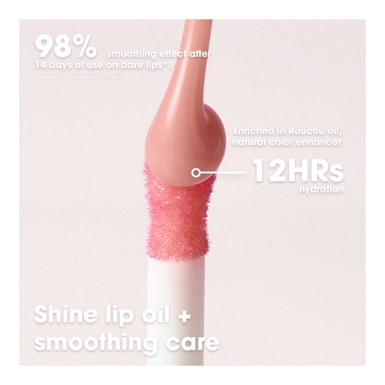 Care Better Balm Shine Lip Oil • 02 Vibrant Poppy