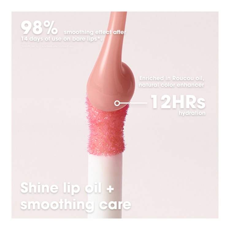 Care Better Balm Shine Lip Oil • 02 Vibrant Poppy
