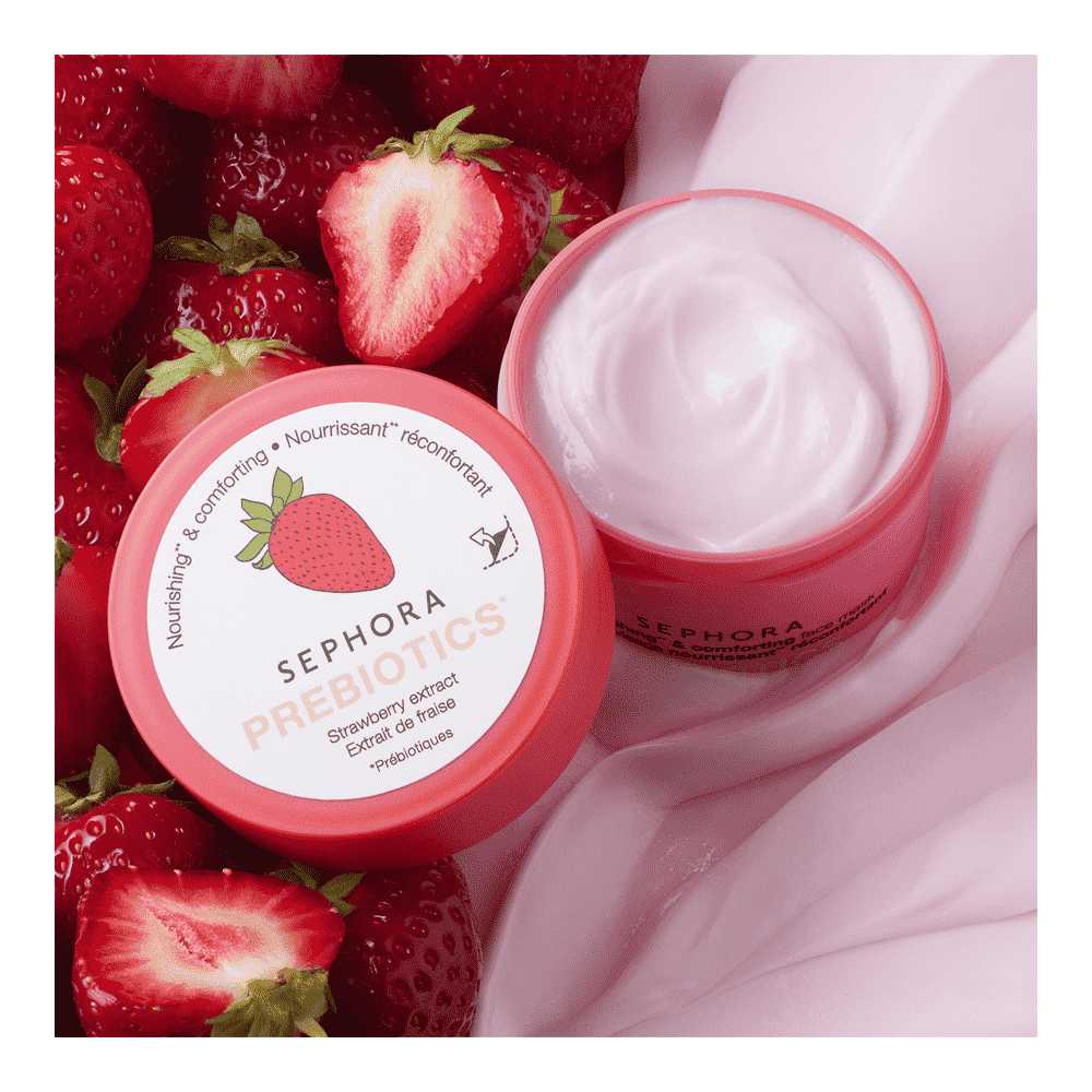 Prebiotics 8H Hydration Face Mask • Nourishing & Comforting Strawberry