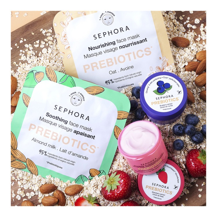 Prebiotics 8H Hydration Face Mask • Glowing & Skin Perfecting Blueberry