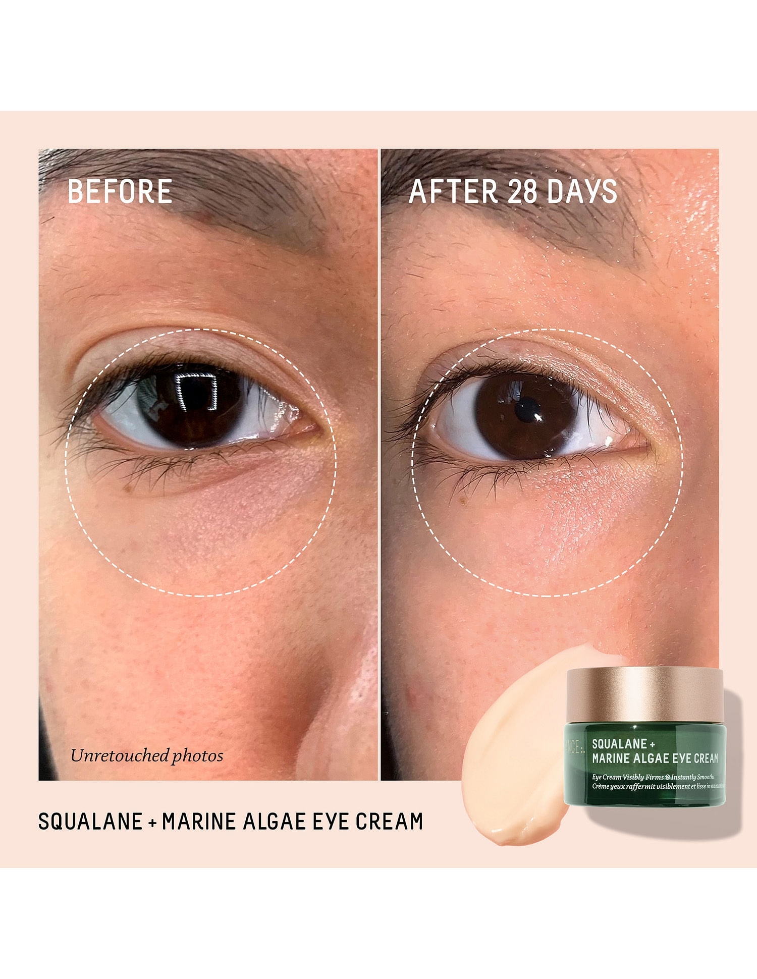 Squalane + Marine Algae Firming & Lifting Eye Cream • 15 ML