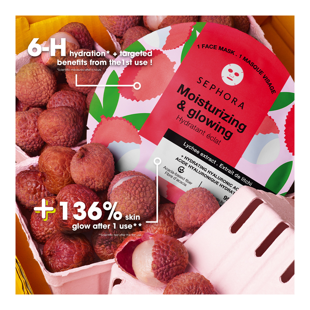 Fiber Face Masks • Watermelon - Quenching & Plumping