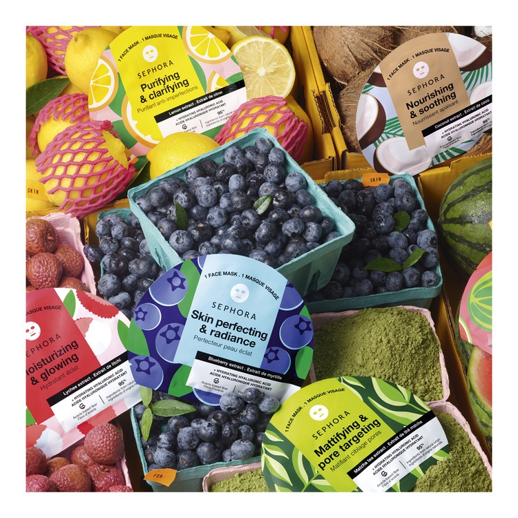 Fiber Face Masks • Lychee - Moisturizing & Glowing