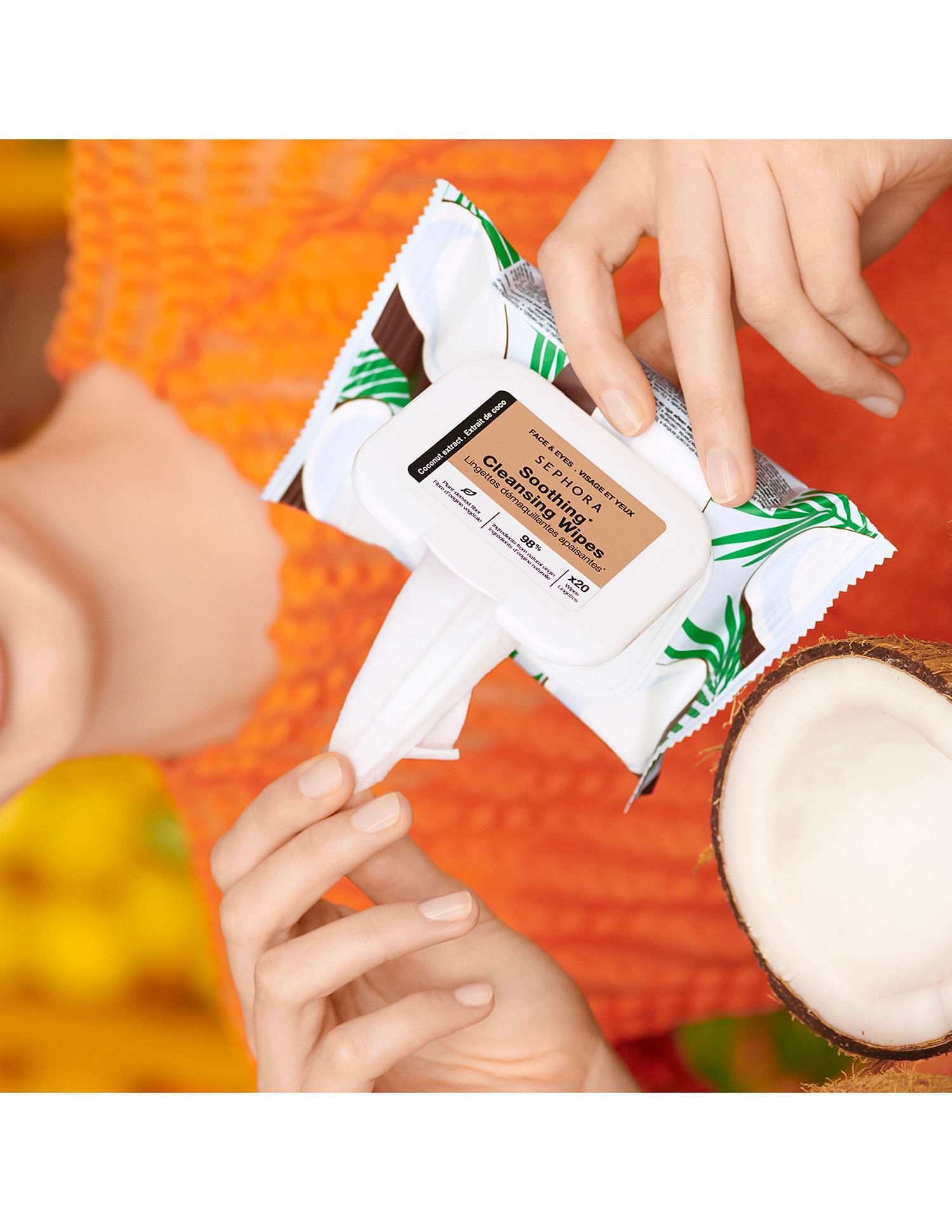 Original Cleansing Face Wipes • Coconut - Soothing