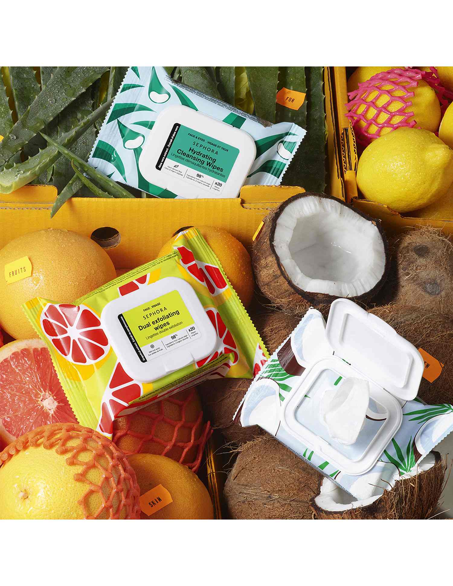 Original Cleansing Face Wipes • Aloe Vera - Hydrating