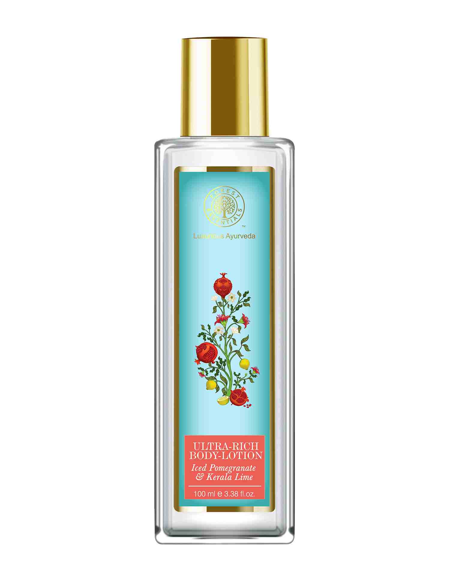 Ultra Rich Body Lotion - Iced Pomegranate With Fresh Kerala Lime • 200ML