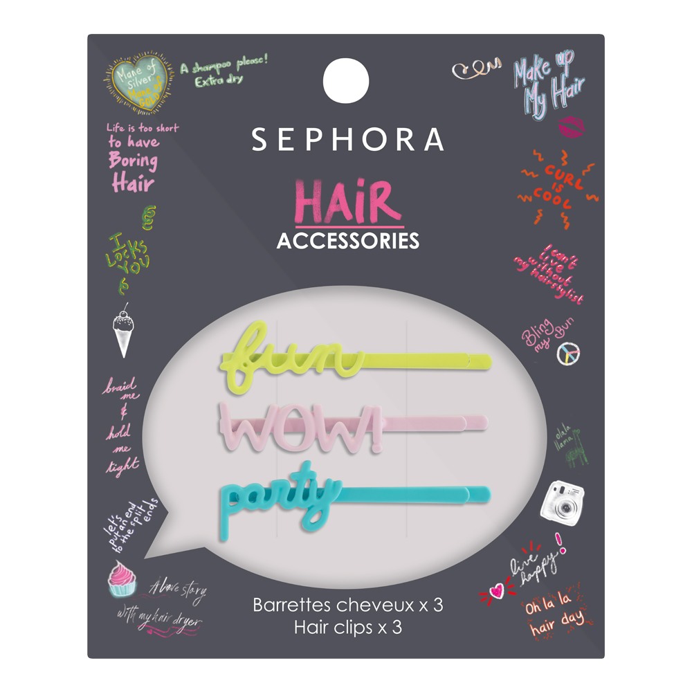 Hair Clips • 3 pieces