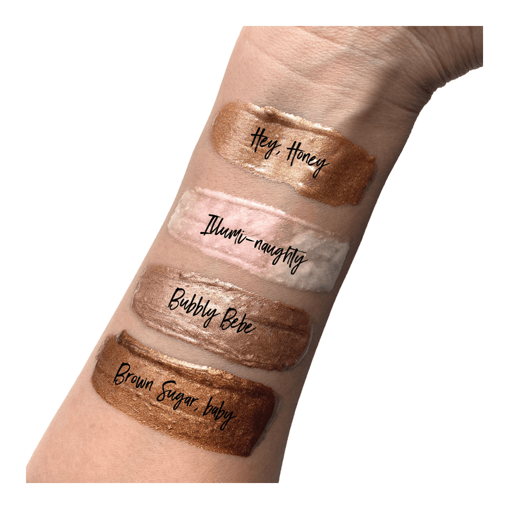 Nudies Glow All Over Face Color Bronze & Glow • Brown Sugar, Baby
